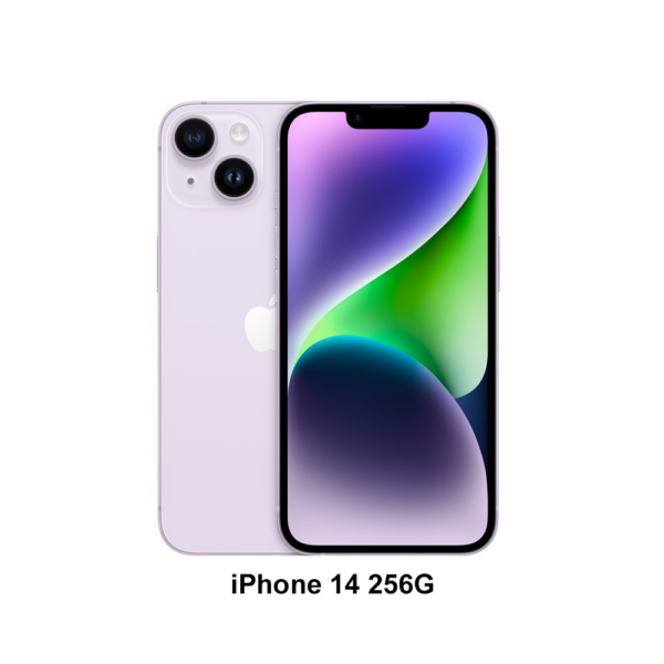 Apple iPhone 14 (256G)-紫色(MPWA3TA/A)iPhone 14